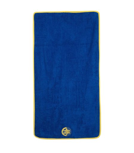 מגבת מכבי כחולה עם רקמה