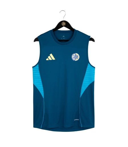 ADIDAS Blue & Yellow Training Tank Top