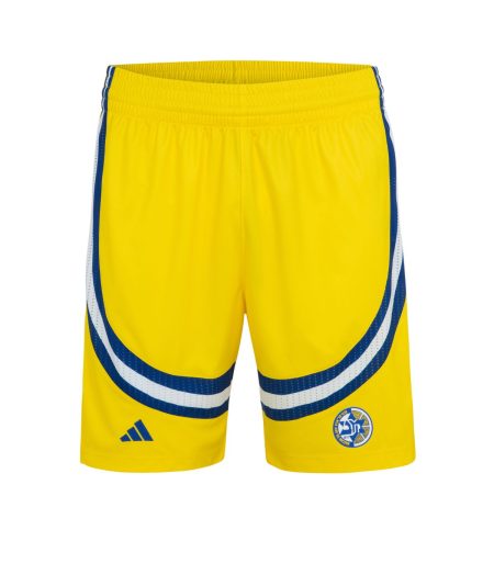 מכנסי משחק בצבע צהוב 2025-26 לבוגרים ADIDAS