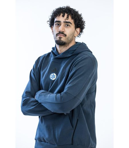 ADIDAS Black Cotton Hoodie