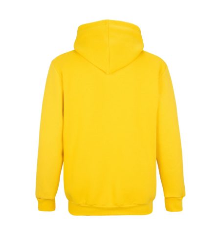 Yellow Logo Retro Hoodie Adults