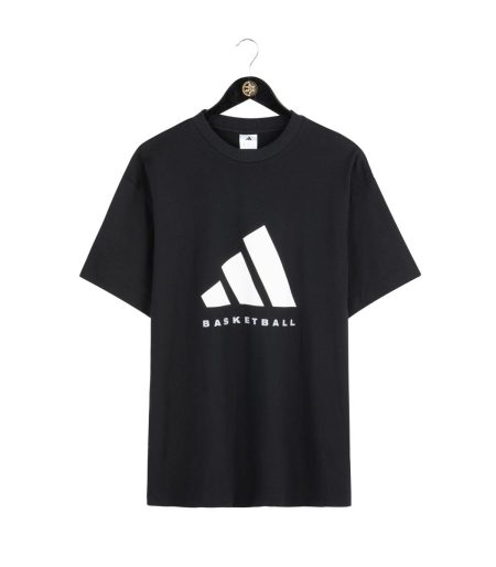 ADIDAS BASKETBALL Fashion Black T-Shirt