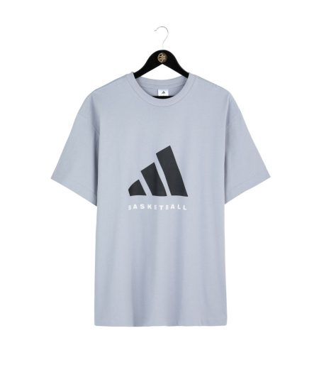 ADIDAS BASKETBALL Fashion Grey T-Shirt