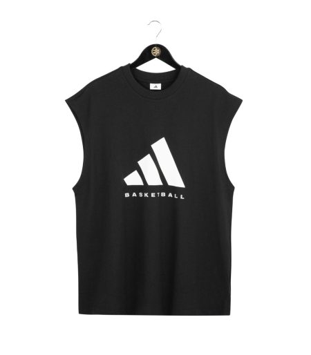 ADIDAS BASKETBALL Fashion Grey T-Shirt