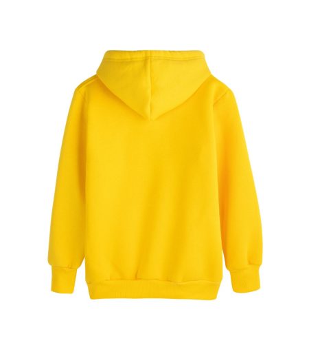 קפוצ'ון MACCABI לוגו רטרו צהוב ילדים