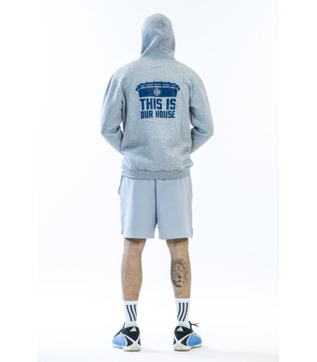 ג'קט THIS IS OUR HOUSE אפור בוגרים