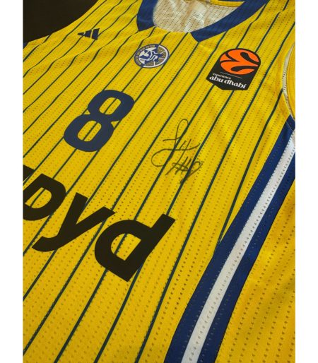 גופיה צהובה רשמית ADIDAS חתומה - לוני ווקר