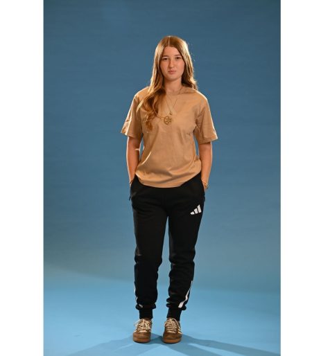 טישרט ADIDAS Z.N.E בז'-סנד נשים 2025-26