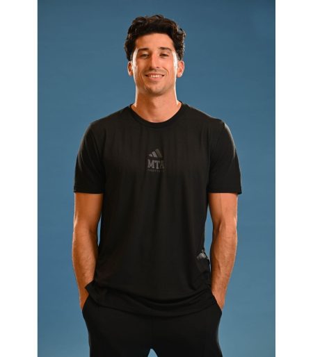 ADIDAS Black Cotton Shirt