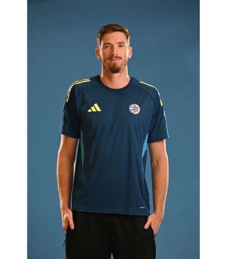 ADIDAS Blue & Yellow Training Shirt