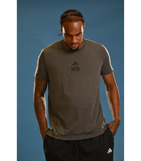 ADIDAS Grey Cotton Shirt