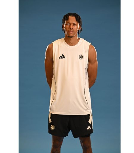 ADIDAS White Training Tank Top