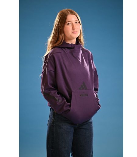ADIDAS Z.N.E Purple Hoodie Women