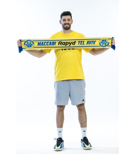 צעיף פליז דגם ''מכבי RAPYD''